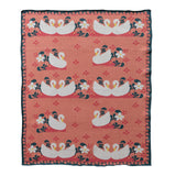 Baby Blanket with Swans