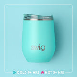 SWIG Strawberry Shortcake Stemless Wine