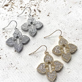 Quatrefoil clover designer style jewelry boutique trendy 