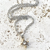 Tiny cross necklace