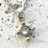Tiny cross necklace