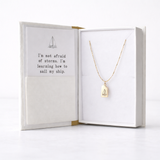 Storytellers Necklace-Boat | Graduation Gifts