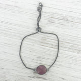 Ruby Slider Bracelet