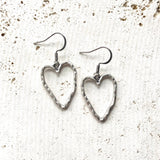 Artisan Heart Earrings