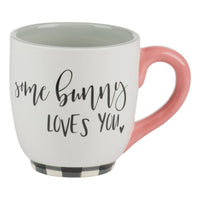 Bunny Ears Some Bunny Loves You Easter Mug