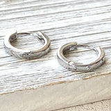 Huggie hoop earrings