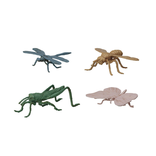 Cast Metal Insect, Matte Finish, 4 Styles