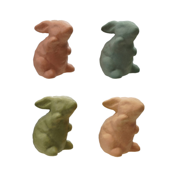 Stoneware Rabbit, Matte Finish, 4 Colors