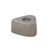 Cast Aluminum Heart Shaped Taper Holder