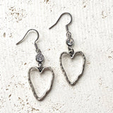 Artisan Heart Earrings