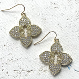 Quatrefoil clover designer style jewelry boutique trendy 