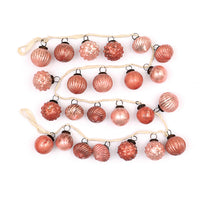 Pink Mercury Ornament  Garland