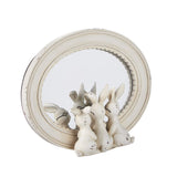 8.25 Rabbits with Glasses Mirrored Decor