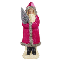 12 Pink Velvet Santa