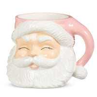 7.5 Pink Santa Container