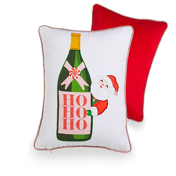 16 Bottled Christmas Cheer Pillow