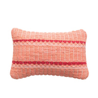 Pink Lumbar Pillow