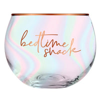 Bedtime Snack Wine Glass