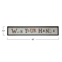 Wash Your Hands Sign