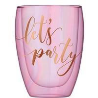 Let’s Party Wine Glass